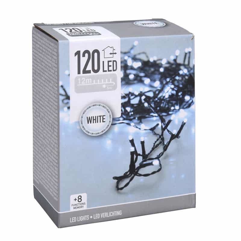 Verlichting 120 LED wit