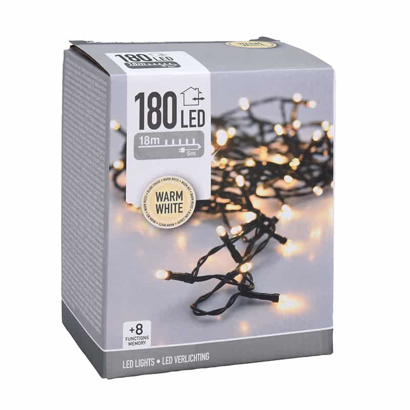 Verlichting 180 LED WW
