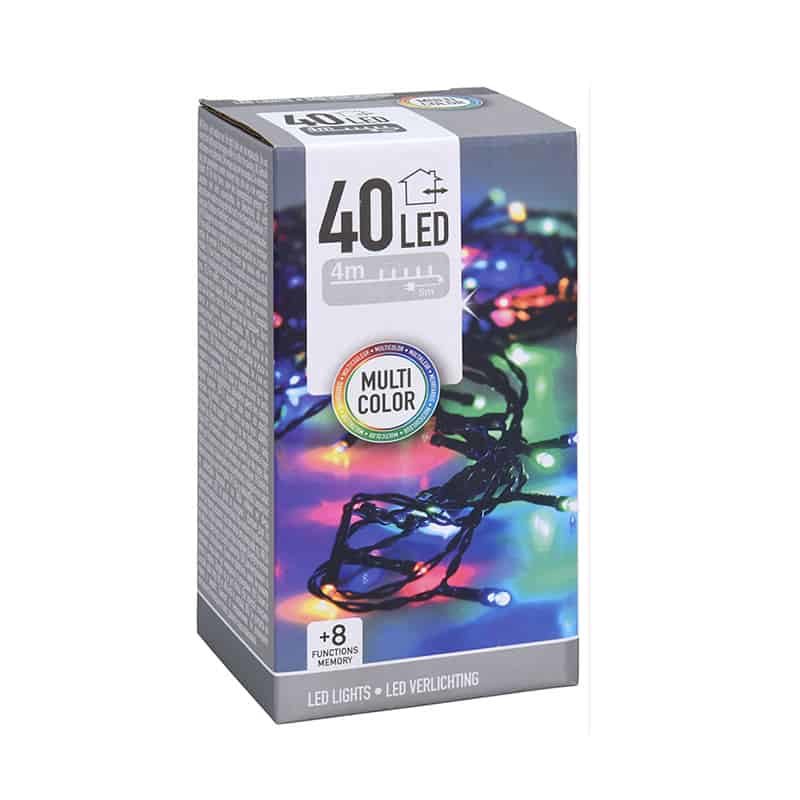 Verlichting 40 LED multi