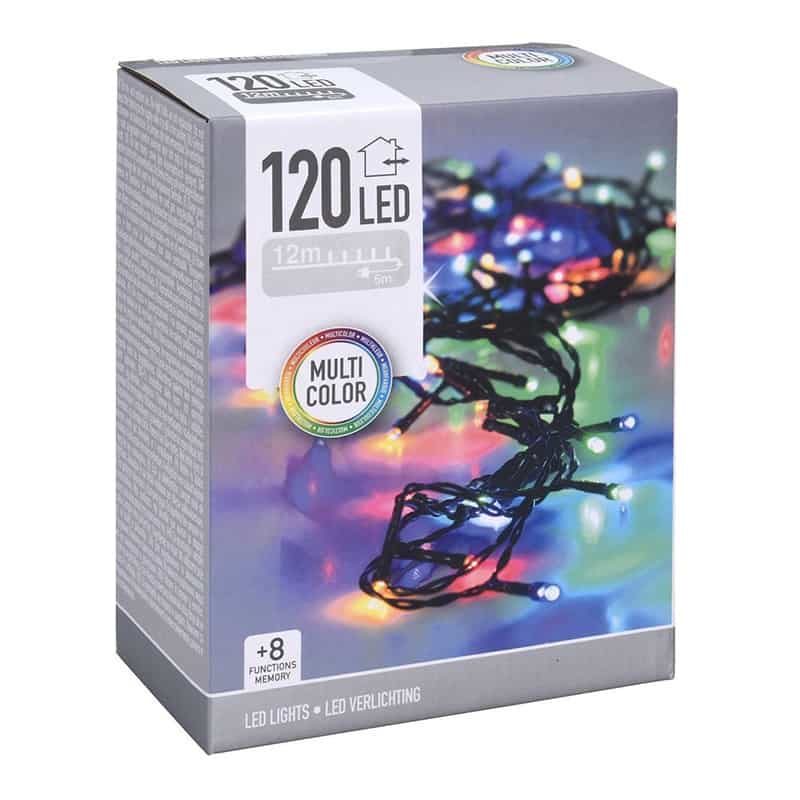 Verlichting 120 LED multi