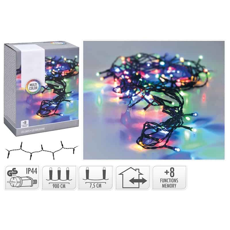 Verlichting 120 LED multi - Afbeelding 2