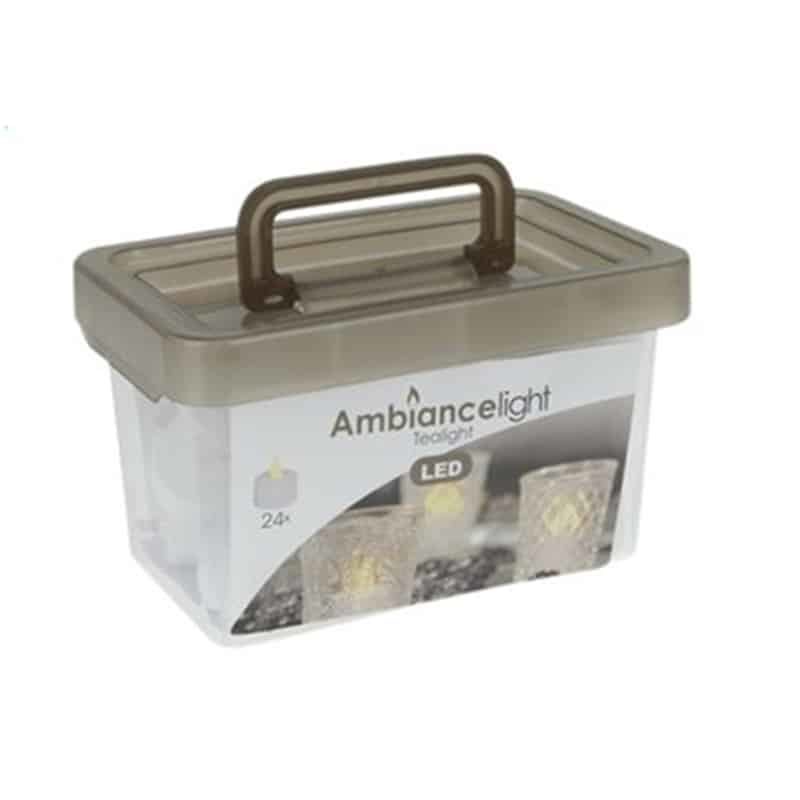 Theelicht met LED 24stuks CR2032 IB - Afbeelding 2