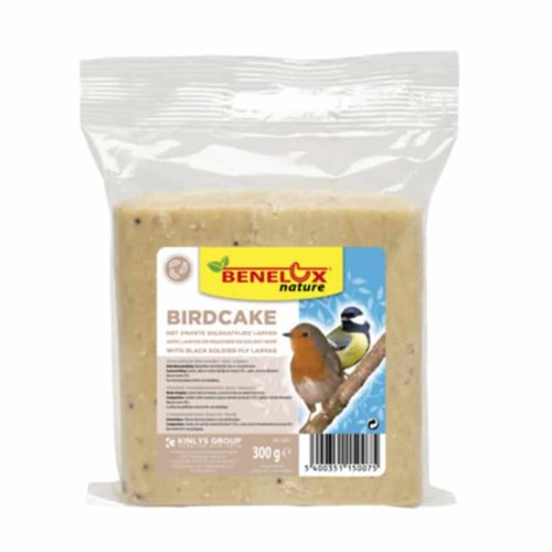 Birdcake Zwarte soldaatvlieglarve buitenvogels