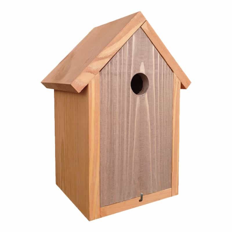 Vogelhuisje hout hangend