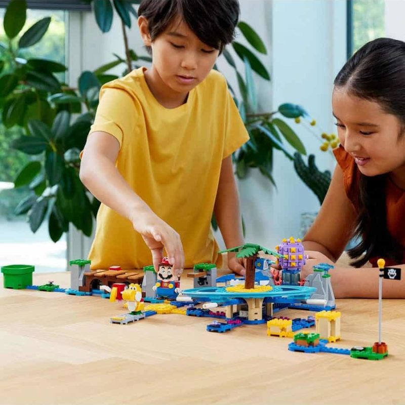 Lego Mario/Urchins Strandattractie - Afbeelding 4