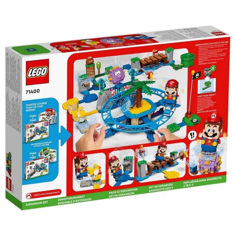 Lego Mario/Urchins Strandattractie - Afbeelding 2