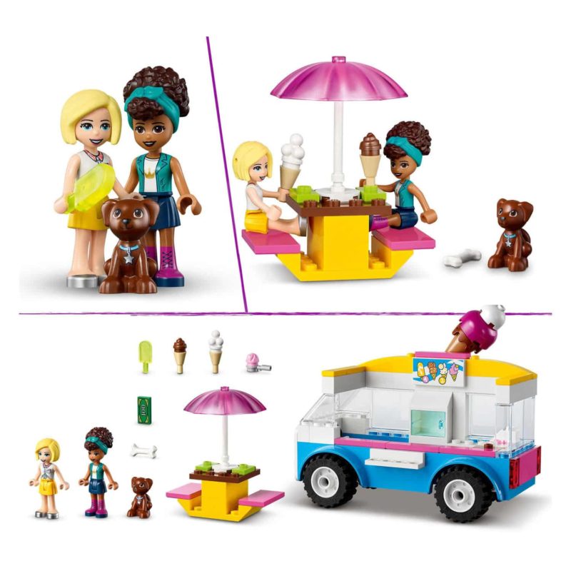 Lego Friends Ijswagen - Afbeelding 6
