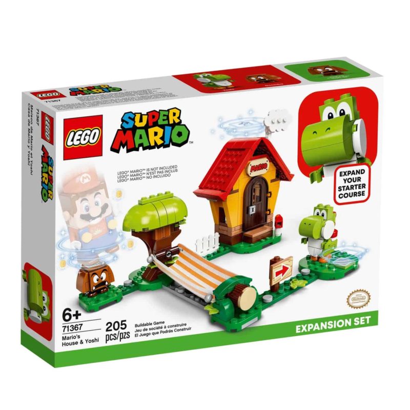 Lego Super Mario's huis &  Yoshi