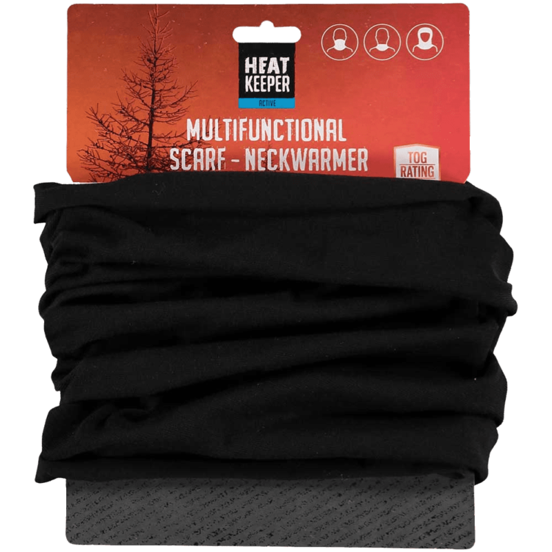 Angro Heat Keeper nekwarmer zwart