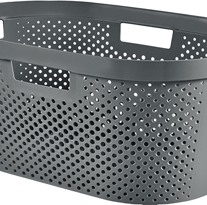 Curver Infinity wasmand 40L grijs