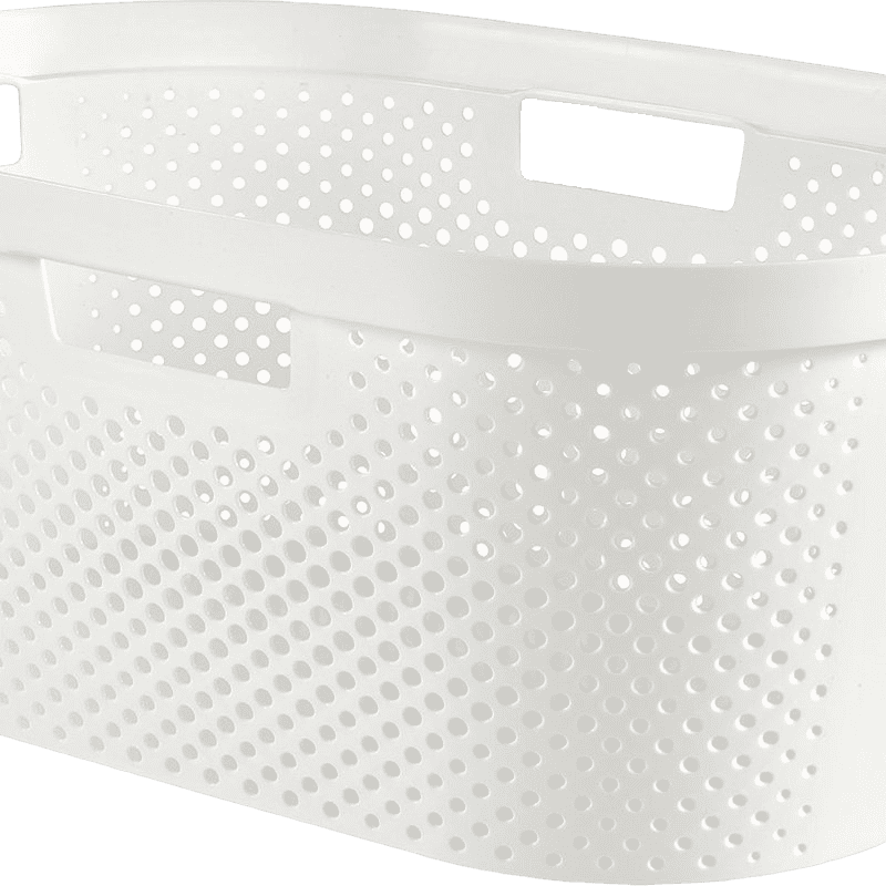 Curver Infinity wasmand 40L wit