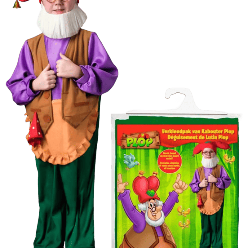Kabouter Plop verkleedpak