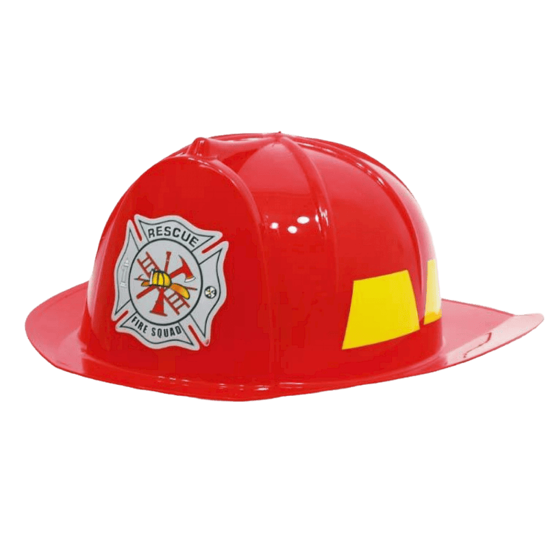 Brandweerhelm rood