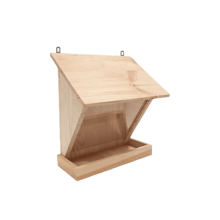 Voederhuis hang hout 28x17x32 cm