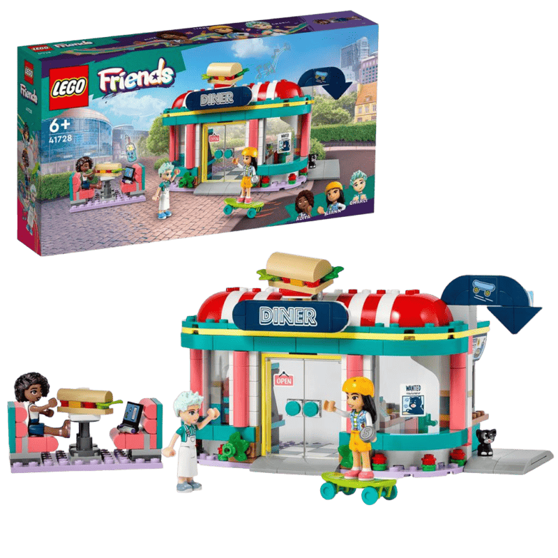 Lego friends heartlake restaurant in de stad