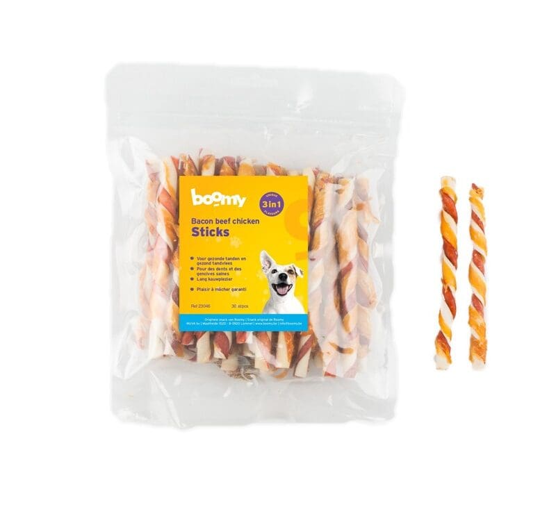Boomy Select hide sticks kip (13cm) 400gr