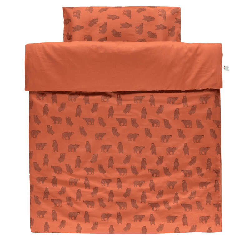 Donsovertrek Brave Bear 100x140cm