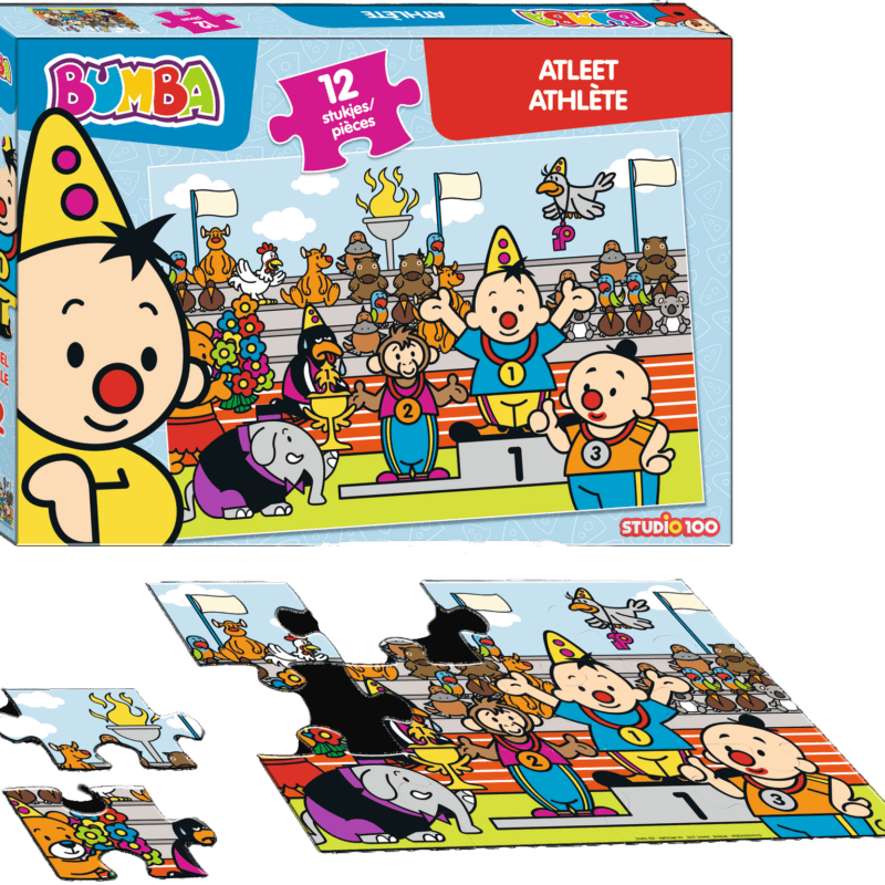 Bumba puzzel atleet 12st.