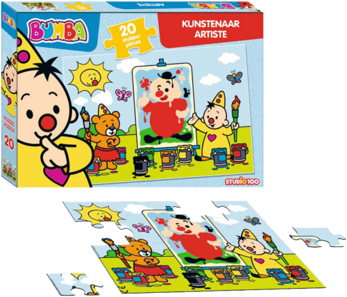 Bumba puzzel kunstenaar 20st.