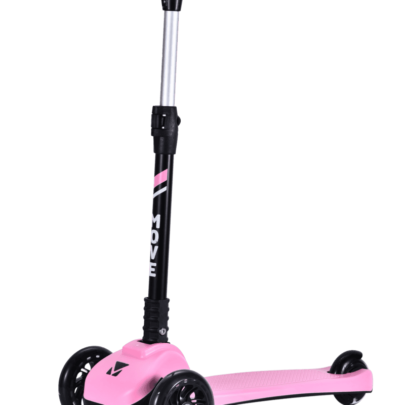 Maple Tri scooter pastel pink