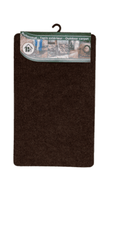 Mat Buiten 50x80 cm bruin plutone