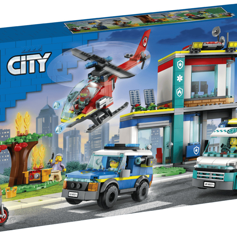 Lego City Hoofdkwartier hulpdienstvoertuigen