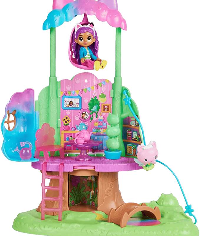Gabby's Dollhouse: Kitty's Fairy's Garden Treehouse