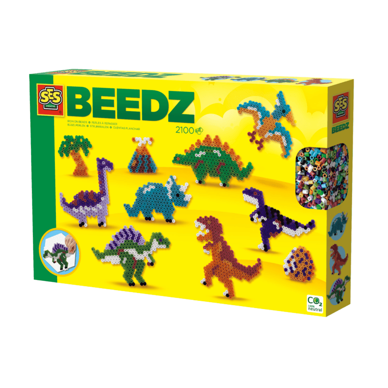 SES Beedz - Strijkkralen dino