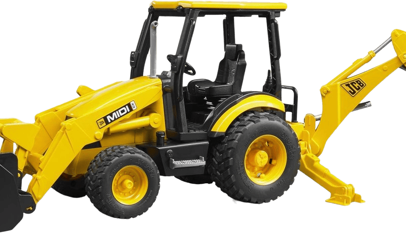 Bruder Tractor JCB met voor- en achterlader