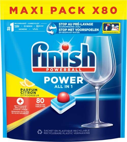 Finish All in 1 power 80st citroen