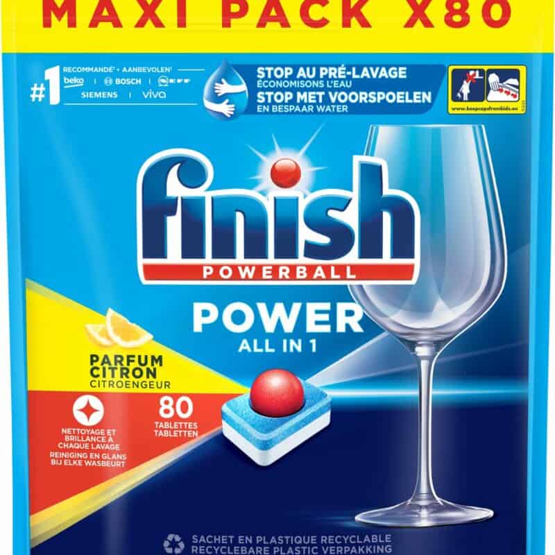 Finish All in 1 power 80st citroen