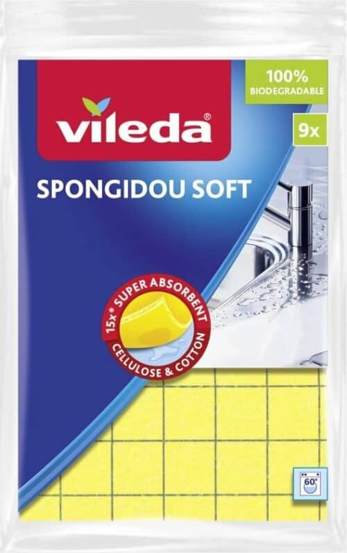 Vileda Spongidou sponsdoek 9stuks