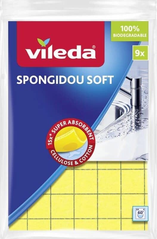 Vileda Spongidou sponsdoek 9stuks