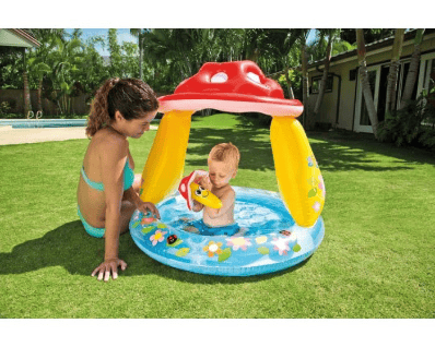 Intex Babyzwembad 102x89cm Mushroom