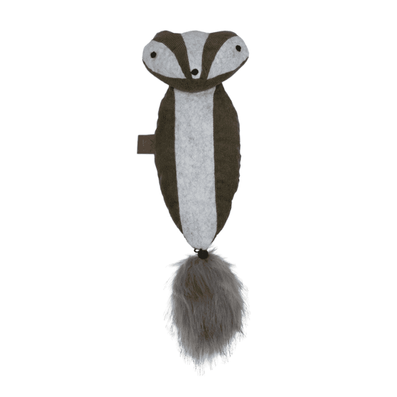 D&D Rocco Trappelkussen stinkdier groen 40x11cm