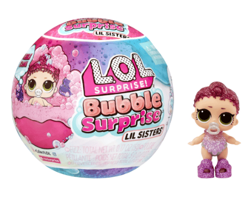 L.O.L. Surprise bubble surprise Lil sisters ass.