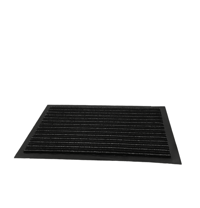 Mat met boord 40x60cm  salt grey