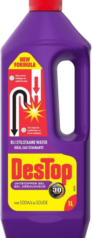 Destop gel 1L soda 30min