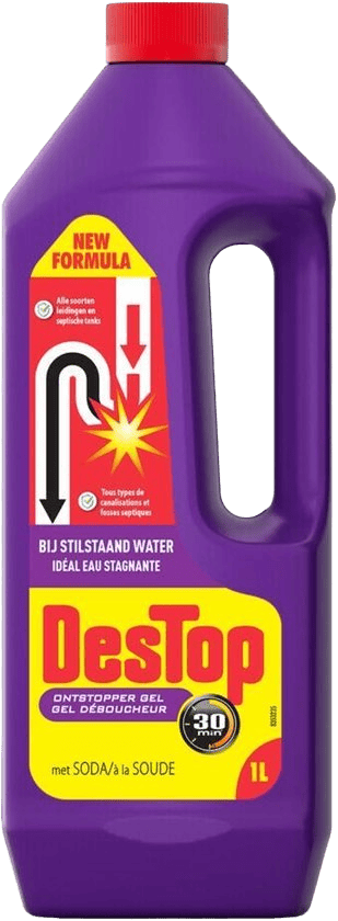 Destop gel 1L soda 30min