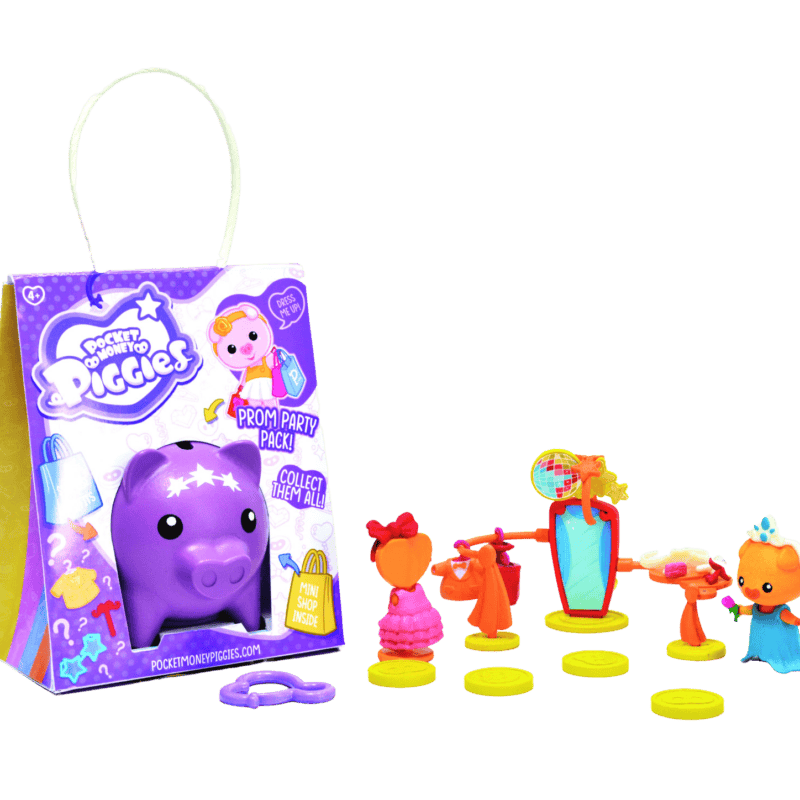 Pocket money piggies - prom party pack