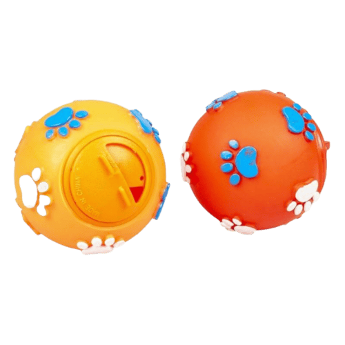 Duvo+ vinyl snack ball 1st 7.5cm pootjes