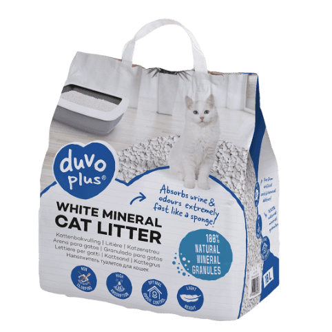 Duvo+ Kattenbakvulling white mineral 10 l