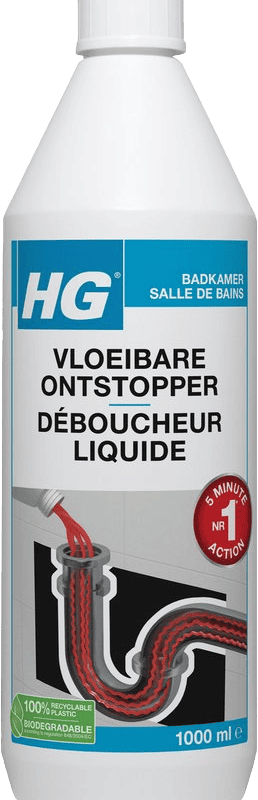 HG Vloeibare ontstopper 1L