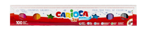 Carioca fijne viltstiften 1 meter (100 stuks)