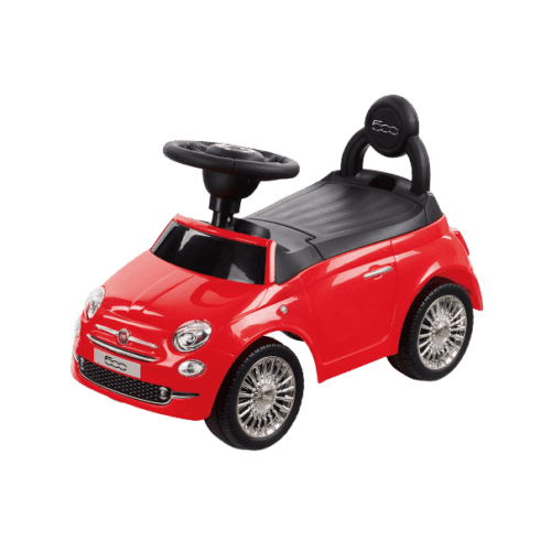 Ride-on Auto FIAT 500 met geluid (61x28x38cm) rood
