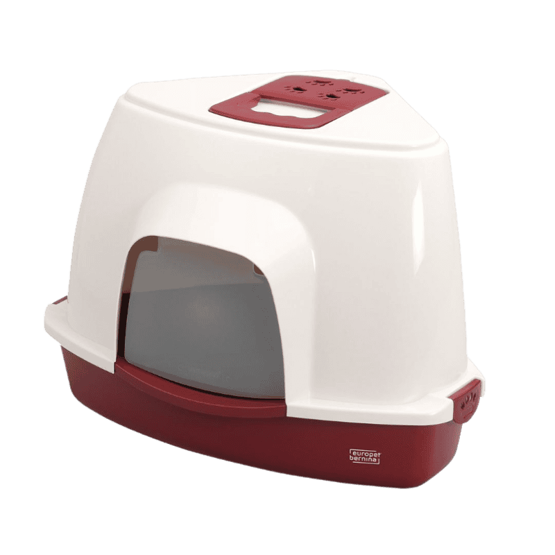 Duvo+ Cat house prism 60/hoek M-38X56X40 cm
