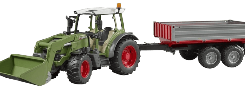 Bruder fendt vario 211 met frontlader