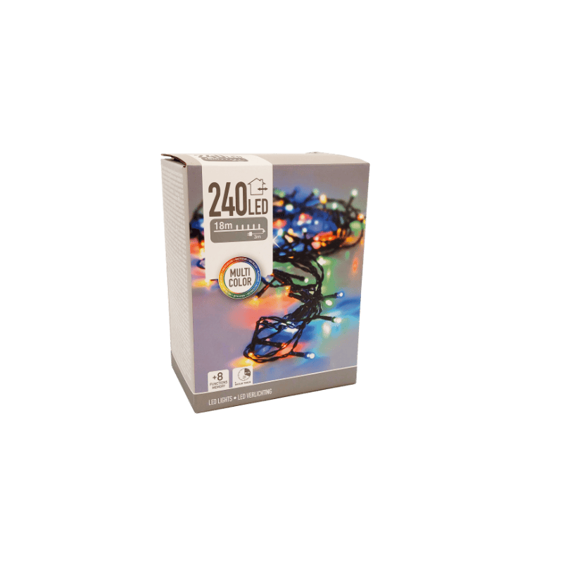 Verlichting 24M met 240 LED multicolor