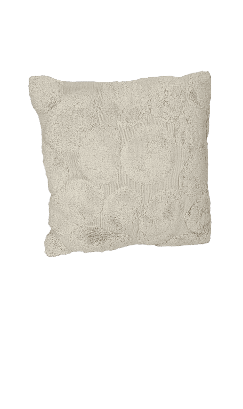 Kussen 45x45cm gebreid katoen naturel kleur