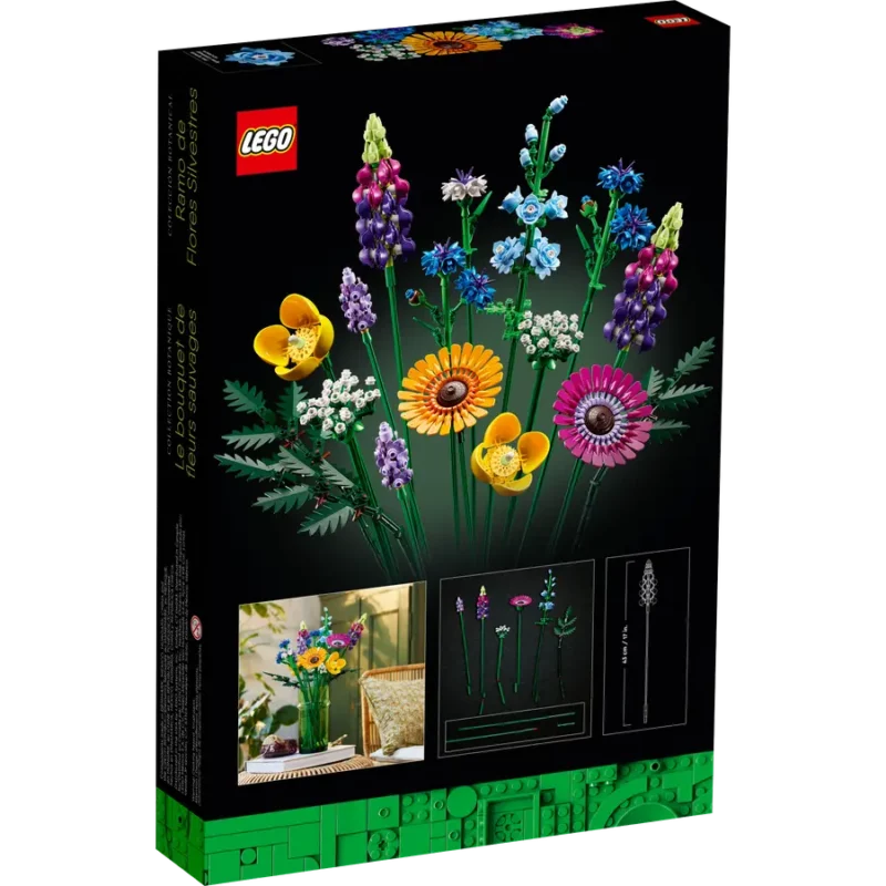 Lego boeket wilde bloemen